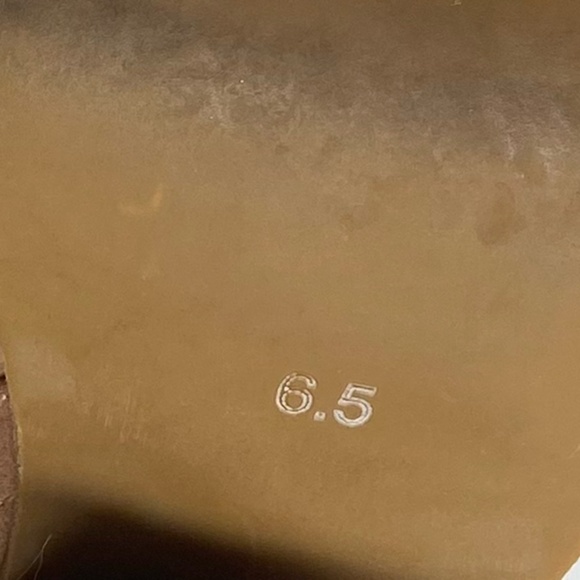 Jeffrey Campbell Muskrat Suede Leather Booties Tan Size 6.5 - Picture 6 of 9